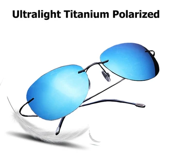 JackJad 2020. Gadam, Modes Braukšanas Ultravieglajiem Titāna Polarizētās Saulesbrilles Zīmola Dizains Bez Apmales Aviācijas Saules Brilles Oculos De Sol