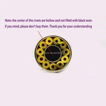 5mm Mozaīkas pin Kniedes naža roktura skrūvi dizainu, izsmalcinātu stilu garums 9cm #503