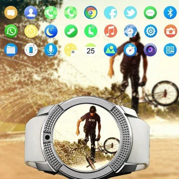 V8 Modes Sportā Vīriešiem Smart Skatīties Vīriešu Ūdensnecaurlaidīgs Sporta Joslā, Fitnesa Tracker Aproce Bluetooth Smartwatch Sieviešu IOS Android