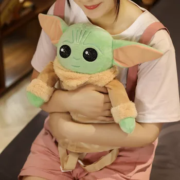 35cm Star Wars Force Modina bērnu yoda plīša Rotaļlietas, Multfilmas Peluche Gudrs Zvaigžņu Gudrības Kapteinis Kid Pildījumu Rotaļlieta Bērniem