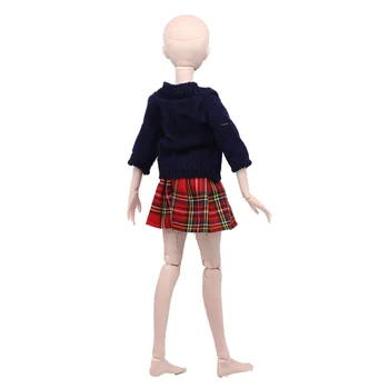 BJD piederumi lelle drēbes meitenei kleita der 60cm 1/3 BJD lelles modes linga kroku svārki studentu valkāt dāvanu rotaļlietas