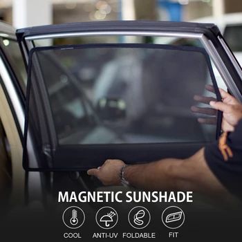 Auto Windows Magnētisko Saulessargs BMW X4 G02 2018 2019 2020 2. Paaudzes Auto Acs Nokrāsu Blind saulessarga Aizkari Aizsardzība
