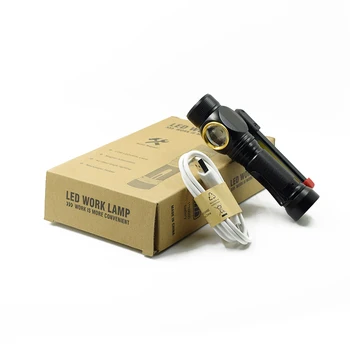 Sākotnējā Wasafire COB Led Lukturīti XMLT6 Zibspuldzes Gaismas 18650 USB Lādējamu Magnētisko COB Lanterna Lampas Auto Remonts Kempings