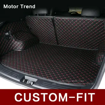 Custom fit auto bagāžnieka paklājiņš par Camry RAV4 Accord Corolla Altima CRV Civic Aizbēgt Uzmanību Explorer 3D auto stils kravas līnijpārvadātāju