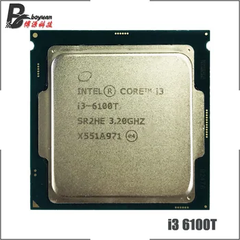 Intel Core i3-6100T i3 6100T 3.2 GHz Dual-Core Quad-Diegi CPU Procesors 3M 35W LGA 1151