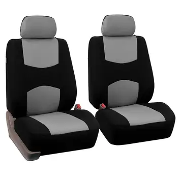 Automašīnas Sēdekli Sedz Pilnu Automašīnas Seat Cover Universal Fit Interjera Aksesuāri Protector Krāsa Pelēks Auto-Stils Piliens Kuģniecība