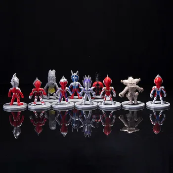 10 altman rokām darinātas rotaļlietas sālīti olu supermens monstru lelle kūku cepšanas dekorēšanai
