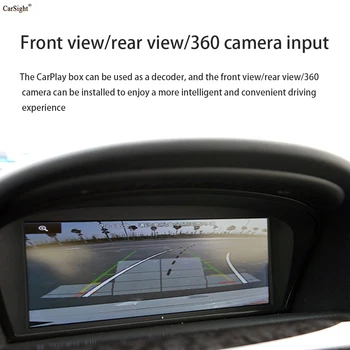 Bezvadu CarPlay Android Auto Pārbūves Lodziņā BMW 1 3 5 6 7 X Sērija Pēc tam, kad 2008 Gadā ar Idrive Profesionālās CCC un MASKA