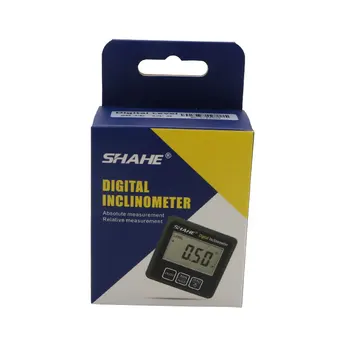 ŞAHE Magnētisko Digitālo Inclinometer Līmenī Box 360 Grādu Elektronisko Transportieris, Leņķa Mērīšana Dgital Leņķa Mērītājs