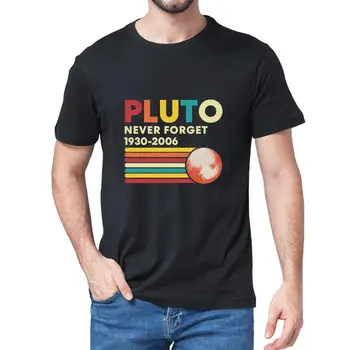 Plutons Nekad Neaizmirstiet, 1930-2006 Plutons Ventilators Galaxy Vasaras Vīrieši Jaunu Īsām Piedurknēm T-krekls ar Apaļu Kakla Modes Kokvilnas Casual Slim T-krekls