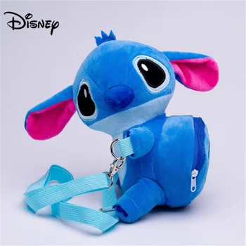 Disney Stitch Plīša Rotaļlietas Dūriens Bērniem, Regulējama Somas 22m Mīksta Plīša Dūriens Dzīvnieku mīkstās Rotaļlietas Lelles Bērniem Labākās Dāvanas