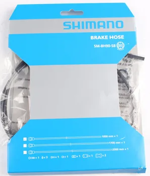 Shimano SM-BH90-SB SM-BH90-SS Bremžu Šļūtenes M395 M596 M615 M8000 M9000 XT XTR Disku Bremžu Šļūteņu Komplekta 1000mm 1700mm bh90-ss bh-90-sb