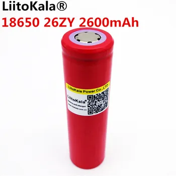 2GAB Jaunas Oriģināls LiitoKala par Sanyo UR-18650ZY 18650 2600mAh Li-ion Baterijas Lukturīti Btteries+Bezmaksas