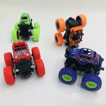 Rotaļu automašīnu Anti-šoka un anti-kritums auto Bērnu modeļa automašīnas ar inerces četru riteņu piedziņas apvidus auto rotaļlietas