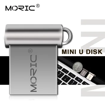 Reālā Jauda Pendrive 4GB 8GB USB Stick Metāla pen drive 32GB flash USB 2.0 High Speed USB Flash Drive 64GB pārvarēt U diska