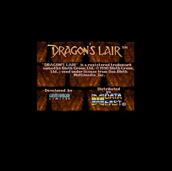 Dragon ' s Lair NTSC Versiju, 16 Bitu 46 Pin Liels Pelēks Spēles Karti Par ASV Spēlētājiem