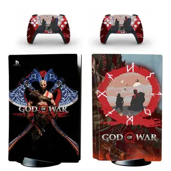 Kara dievs PS5 Standarta Disku Izdevums Ādas Decal Uzlīmes Vāks PlayStation 5 Konsoles & Kontrolieris PS5 Ādas, Vinila Uzlīmes