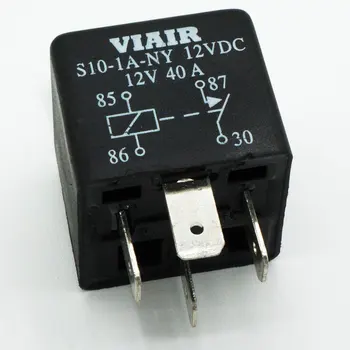 Auto releju VIAIR 40 Amp 12V 4 pin releji transportlīdzekļa modifikācija svilpe skaļrunis Relejs Automātiska sprieguma Slēdzis
