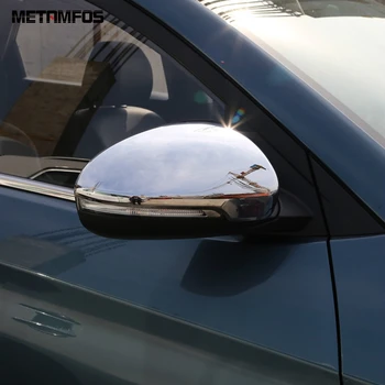Par Hyundai Tucson-2018 2019 2020 Atpakaļskata Sānu Skats Durvīm Spoguļi Segtu Molding Apdares Oglekļa Šķiedras Apdare Auto Piederumi