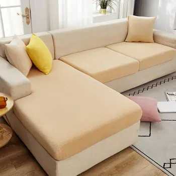 Elastīga Dīvāna Spilvena Segums, Izvelkamais Krēsls Dzīvojamā Istaba Bieza Stūra Dīvāns Sēdekļi Funiture Aizsargs Slipcover Dīvāna Pārsegs