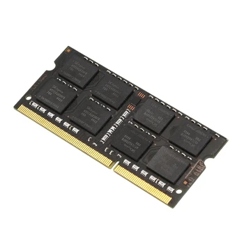 DDR3L 8GB 1600 PC3L-12800S RAM operatīvā Atmiņa SODIMM Zemsprieguma 1.35 V 204-PIN, Laptop, Notebook(Melns)