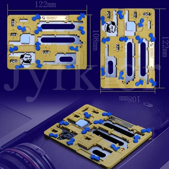 Mehāniķis MR-X 4 in1 sprādziendrošas Pamatplates CPU NAND pirkstu Nospiedumu Remonts PCB Turētāja Statīva iPhone XR / Xs / Xs Max / X