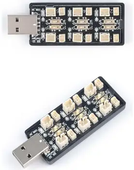 6CH USB 3,7 V~3.8 V 1S LiHv Lipo Akumulatoru Uzlādes Adapteri Valdes 5V 2A USB Akumulatora Lādētājs Kuģa RC Rotaļlieta Modelis Baterijas