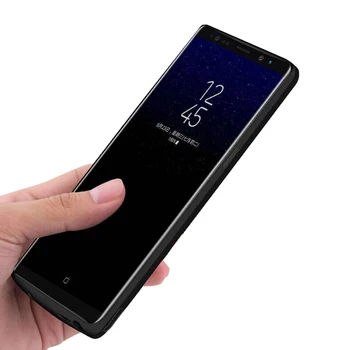 5000mAh Telefonu Akumulatoru Lādētāju, Ja Samsung Galaxy S8 Ārējo Akumulatoru Uzlādes Jauda Banka 6500mAh Case For Samsung S8 Plus