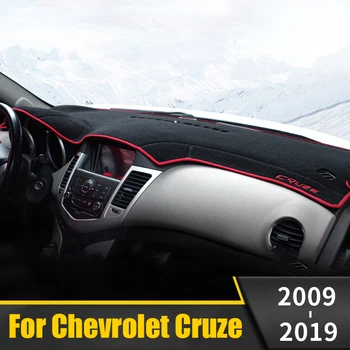 Automašīnas Paneļa Vāciņu Mat Saules Ēnā Pad Instrumentu Paneļa Paklāji Anti-UV Par Chevrolet Cruze 2009. gada līdz. gadam 2016 2017 2018 2019