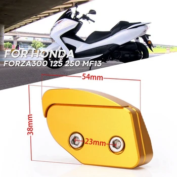 CNC Motociklu Statīva Kāju Pēdu Pusē Stāvēt Pagarināšanu Spilventiņi nesošā Plāksne Honda Forza300 125 250 MF13