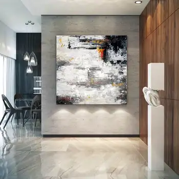 Liela Abstraktās Glezniecības Glezniecības Lielās Mūsdienu Oriģināls Mājas Akrila Teksturētu Eļļas Gleznas Hotel Sienas Dekori Gleznas