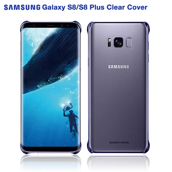 Samsung Oriģināls Pārredzamu Apšuvuma Malas TPU Vāciņa Telefonu Gadījumā Samsung Galaxy S8 S8plus S8 Plus S8+ Aizsargājošo Vāciņu
