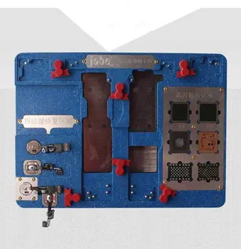 Pamatplates Remonts Armatūra CPU pirkstu Nospiedumu pogu home remonts Turētājs jig iPhone 8 8p 7 7p 6s 6sp 6P a8 A9 A10 A11 NAND PCIE