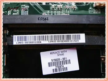 496460-001 519220-001 HP HDX16 NOTEBOOK PC mātesplates DDR2 PM45 N10P-GE1 GT130M chipset, 1GB TESTADO