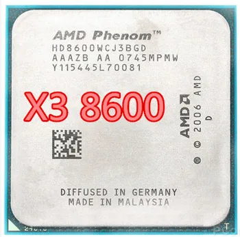 AMD Phenom X3 8600 x3 8600 2.3 GHz Triple Core Procesora ligzdai (Socket) AM2/AM2+ 940-pin cpu, 95W L3=2M