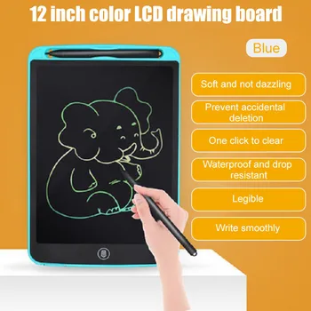 8.5 Collu LCD Biznesa Rakstot Tablet Portatīvu Elektronisko rasējamais Dēlis Tablete Krāsains Digitālo Rokraksta Notepad Bērniem