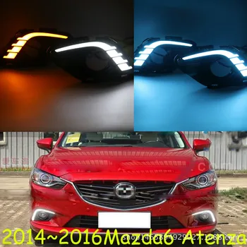 Automašīnas 2 Gab dienas gaitas lukturi Priekš Mazda 6 Mazda6 Atenza 2013 LED dienas gaitas lukturi Dienas Gaitas Lukturi dienas gaismas Miglas lukturi vāciņu