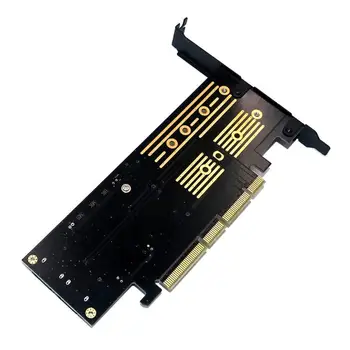 Newst 3 in 1 Msata PCIE M. 2 NGFF NVME SATA SSD diska PCI-E 4X SATA3 Apapter Datoru Paplašināšanas Kartes 2280 2260 2242 2230mm