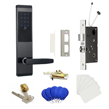 Drošības Elektroniskā Durvju Bloķēšana, APP WIFI Smart Lock,Ciparu Kodu Tastatūras Deadbolt Bluetooth Atslēga ar gateway