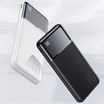 KUULAA Power Bank 10000mAh Portatīvo Uzlādes PowerBank 10000 mAh USB PoverBank Ārējo Akumulatoru Lādētāju Xiaomi Mi 9 8 iPhone