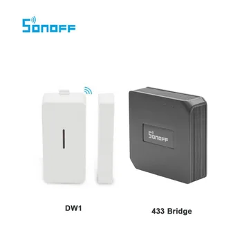 Sonoff RF Tilta WiFi 433MHz Nomaiņa Smart Home Automation Universālais Slēdzis Viedo Mājas Automatizācijas Wi-Fi Tālvadības pults