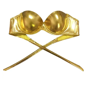 Puse Sexy Bikini Piegādes Zelta Bikini Party Queen Baseins Puse Peldēšana Valkāt karstā ātra piegāde