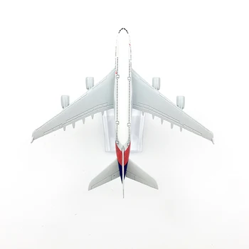 1/400 Mēroga Lidmašīnu Airbus A380 Asiana Airlines 16cm Sakausējuma Plaknes Modeli, Rotaļlietas Bērniem, Bērnu Dāvanu Kolekcija