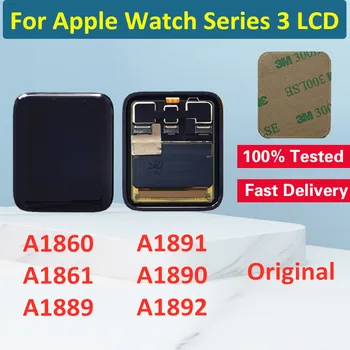 Sākotnējā OLED LCD Apple Skatīties, Sērija 3 LCD Displejs, Touch Screen Digitizer Nomaiņa iWatch 3 38mm 42mm LTE Celullar