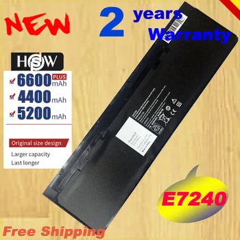 HSW Klēpjdators akumulators Priekš Dell Latitude E7240 E7250 W57CV 0W57CV GVD76 VFV59 akumulatora 7.4 V 45WH WD52H VFV59 PIEGĀDE