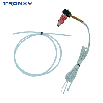 Tronxy Modernizētas Komplekts MK10 24V 50W Sildītājs kabeļu 100K Thermistor 3D Printeri J-galvas hotend par 1,75 mm Pavedienu Presēt 0,4 mm Uzgalis
