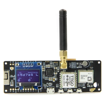 TTGO T-Rāmja V1.0 ESP32 433/868/915/923Mhz, WiFi, Bluetooth Modulis ESP32 GPS NEO-6M SMA 18650 Bateriju Turētājs Ar OLED