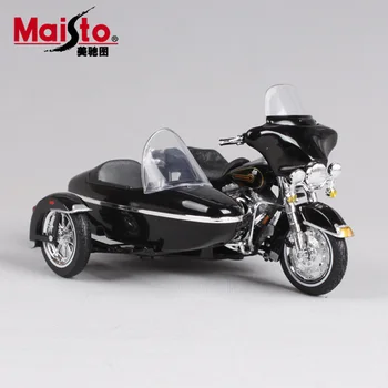 Maisto 1:18 Halley 1998 trīs-riteņu pāri sākotnējā atļauts simulācijas sakausējuma motocikla modeli, rotaļu automašīnas, Vācot