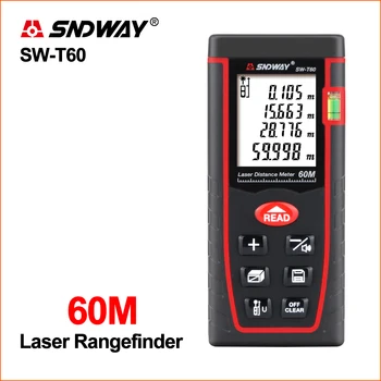 SNDWAY Laser Rangefinder Attāluma Mērītājs Range Finder mērlente Mini Digitālo Rokas SW-T4S T Sērija 40M Lāzera Attāluma Mērītājs
