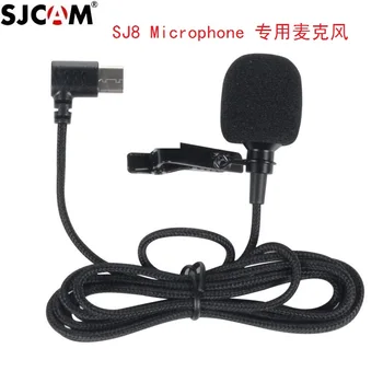 Sākotnējā SJCAM SJ8 A10 Piederumi Tepy C Ārējo Mikrofonu, Lai SJ8 Pro/Plus /Gaisa SJ9 Strike /Max Darbības Kameru piederumi